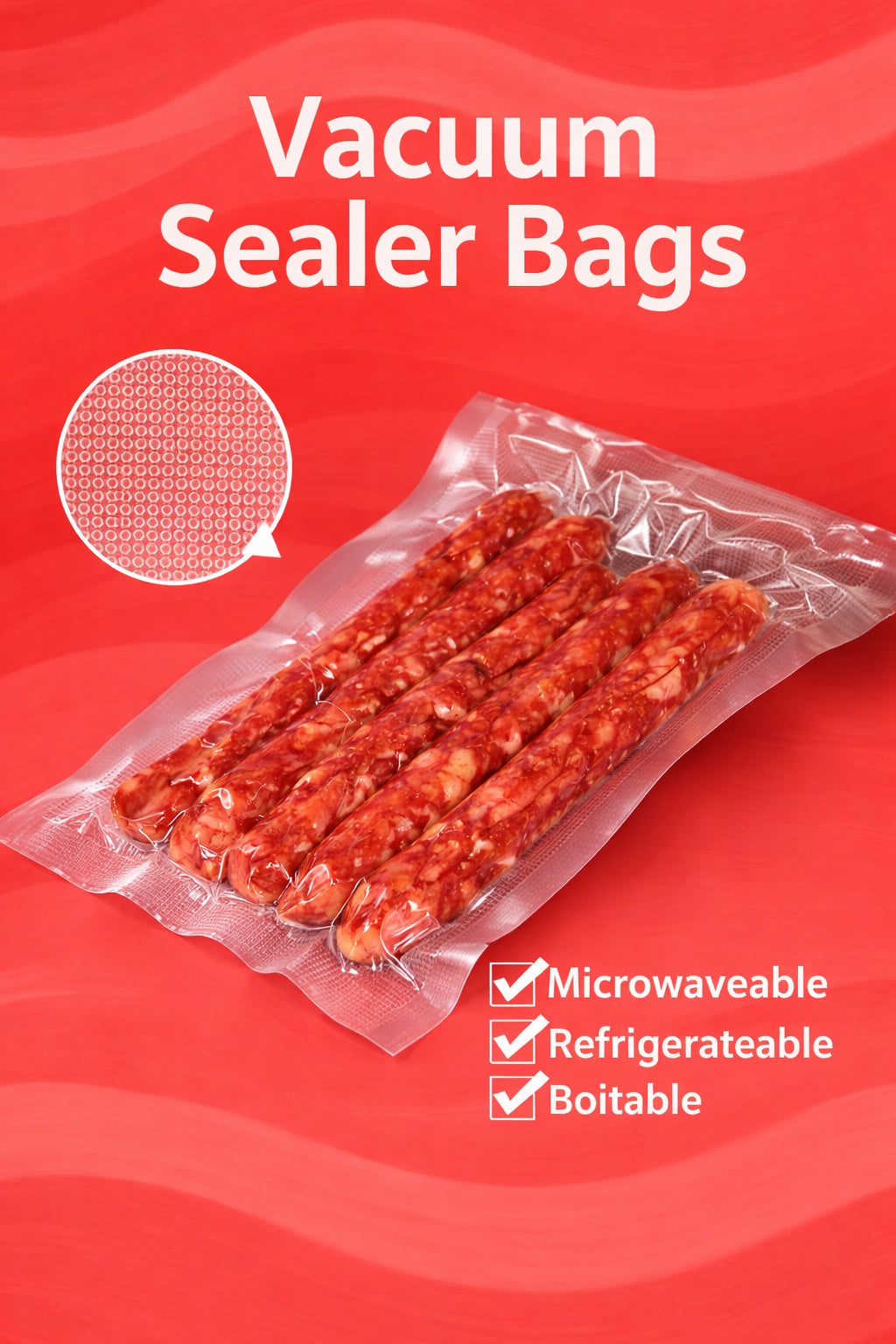 Textured Vacuum Bags